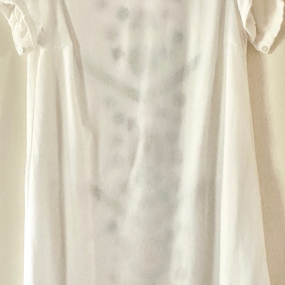 Orange Creek White Embroidered Dress Size Small - Picture 7 of 10